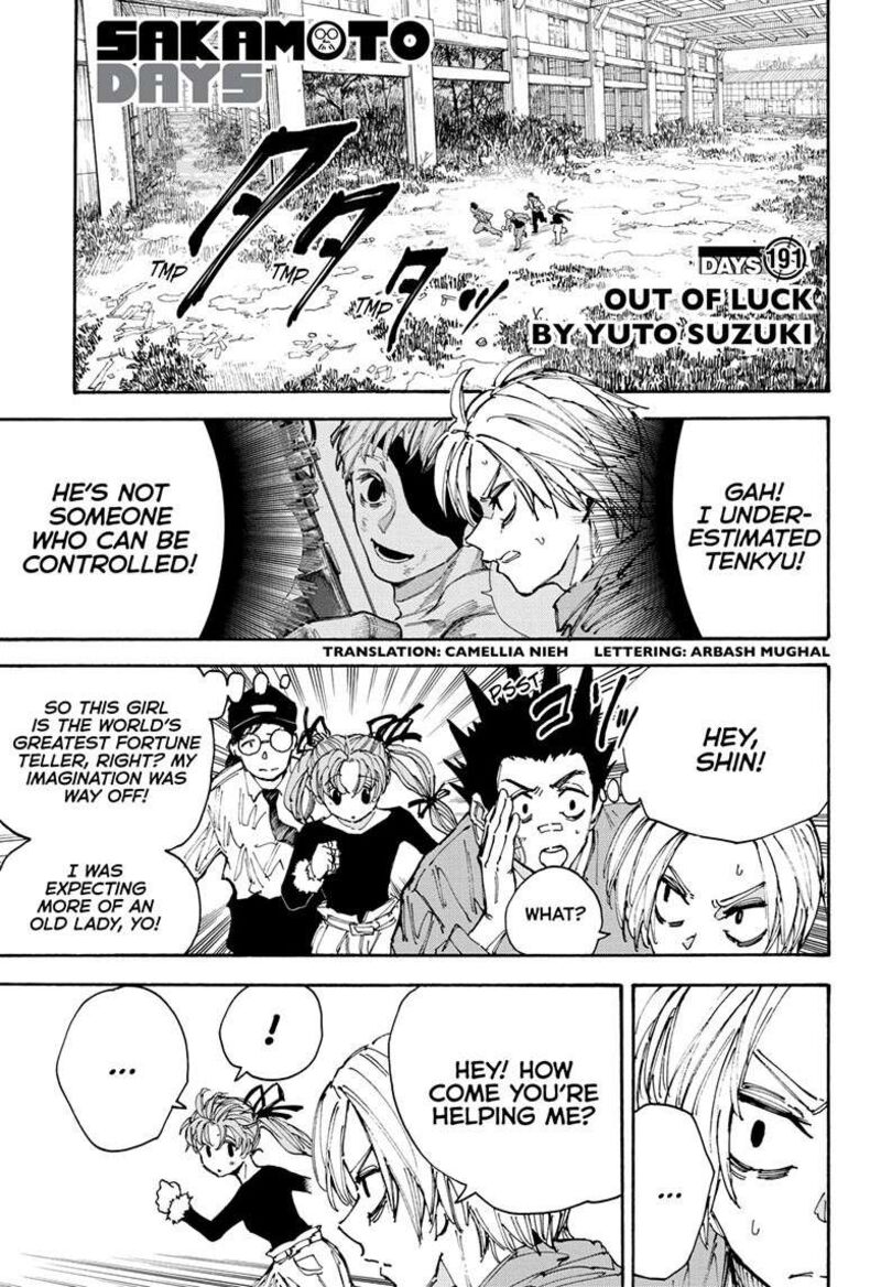 Sakamoto Days Chapter 191